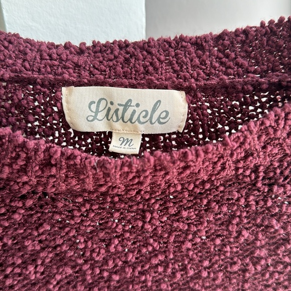 Listicle Sweater - Picture 4 of 6